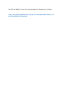 CAIE Candidate Privacy Policy