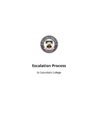 Escalation Process