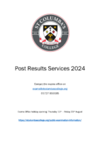 Post Results Services 2024